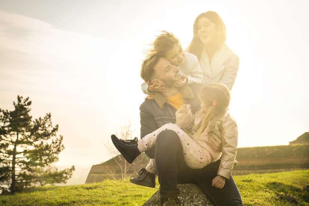 Glückliche Kinder - Glückliche Familie