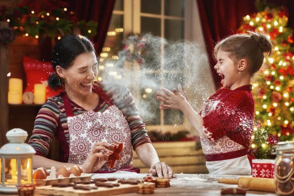 Weihnachten / Weihnachtsbräuche - Weihnachtsplätzen backen