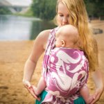 Fidella Tragetuch Sirens raspberry