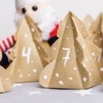 Adventskalender in Pyramidenform