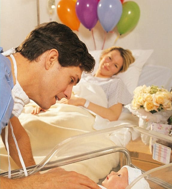 Was dürfen Eltern im Kreißsaal